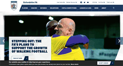Desktop Screenshot of oxfordshirefa.com